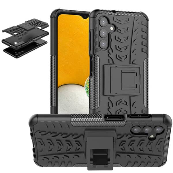 For 5G Samsung Galaxy A13 5G (Not for 4G) Heavy Duty Case Shockproof Rugged Protective Tough Back Cover (Black) For 5G Samsung Galaxy A13 5G (Not for 4G) Heavy Duty Case Shockproof Rugged Protective Tough Back Cover (Black)